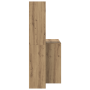 Escritorio con estante con almacenamiento Roble artisan 138.5 x