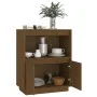 Honigbraunes Sideboard aus massivem Kiefernholz, 60 x 34 x 75 cm von vidaXL, Sideboards - Ref: Foro24-813523, Preis: 56,69 €,...