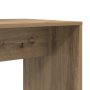 Escritorio con estante con almacenamiento Roble artisan 138.5 x