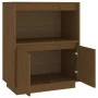 Honigbraunes Sideboard aus massivem Kiefernholz, 60 x 34 x 75 cm von vidaXL, Sideboards - Ref: Foro24-813523, Preis: 56,69 €,...