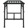 Gartenbank aus schwarzem Stahl, 110 cm von vidaXL, Gartenbänke - Ref: Foro24-318827, Preis: 93,63 €, Rabatt: %
