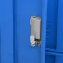 Locker cabinets 5 units light gray and blue steel 90x45x92.5 cm by vidaXL, Lockers and storage cabinets - Ref: Foro24-3095244...