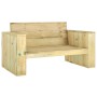 Gartenmöbelset 3-teilig Kiefer massiv imprägniert von vidaXL, Gartensets - Ref: Foro24-3096636, Preis: 562,14 €, Rabatt: %