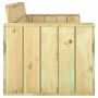 3-piece garden furniture set made of solid impregnated pine wood by vidaXL, Garden sets - Ref: Foro24-3096636, Price: 554,35 ...