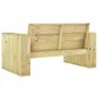 3-piece garden furniture set made of solid impregnated pine wood by vidaXL, Garden sets - Ref: Foro24-3096636, Price: 554,35 ...