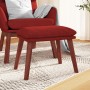 Red fabric footstool 45x29.5x35 cm by vidaXL, Ottomans - Ref: Foro24-341465, Price: 41,02 €, Discount: %