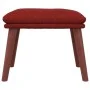 Red fabric footstool 45x29.5x35 cm by vidaXL, Ottomans - Ref: Foro24-341465, Price: 40,38 €, Discount: %