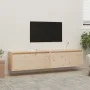Wall-mounted cabinet, 2 units, solid pine wood, 80x30x35 cm by vidaXL, Shelves and shelves - Ref: Foro24-813456, Price: 124,6...