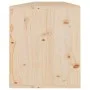 Wall-mounted cabinet, 2 units, solid pine wood, 80x30x35 cm by vidaXL, Shelves and shelves - Ref: Foro24-813456, Price: 124,6...