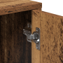 Alacena con estante 2 pcs Madera envejecida 60 x 31 x 70 cm
