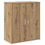 Alacena con estante con almacenamiento con puerta 2 pcs Roble