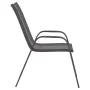 Stackable garden chairs 2 units gray textilene by vidaXL, Garden chairs - Ref: Foro24-318778, Price: 99,78 €, Discount: %