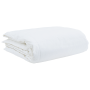 Edredón con almohada 3 pcs Blanco 200 x 220 cm Plumas