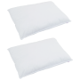 Edredón con almohada 3 pcs Blanco 200 x 220 cm Plumas