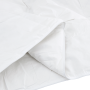 Edredón con almohada 3 pcs Blanco 200 x 220 cm Plumas