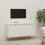 Solid white pine wood wall cabinet 80x30x35 cm by vidaXL, Shelves and shelves - Ref: Foro24-813457, Price: 67,41 €, Discount: %