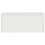 Solid white pine wood wall cabinet 80x30x35 cm by vidaXL, Shelves and shelves - Ref: Foro24-813457, Price: 67,41 €, Discount: %
