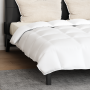Edredón Otro 3 pcs Blanco 240 x 200 cm Plumas