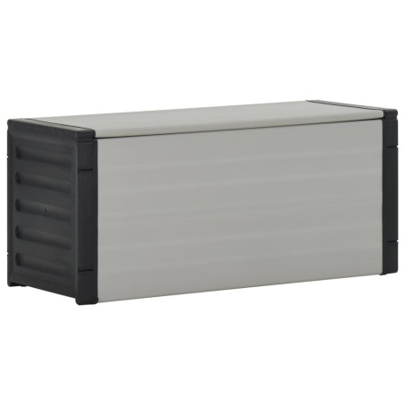 Gray garden waste bin 85x34x40 cm by vidaXL, Garbage cans and trash cans - Ref: Foro24-340988, Price: 64,12 €, Discount: %