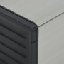 Gray garden waste bin 85x34x40 cm by vidaXL, Garbage cans and trash cans - Ref: Foro24-340988, Price: 64,12 €, Discount: %