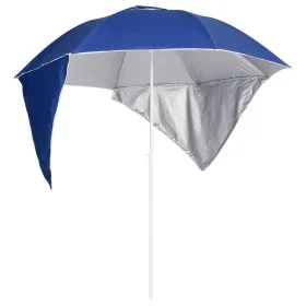 Sonnenschirm mit blauen Seitenwänden 215 cm von vidaXL, Sonnenschirme - Ref: Foro24-318837, Preis: 32,74 €, Rabatt: %