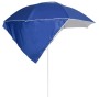 Sonnenschirm mit blauen Seitenwänden 215 cm von vidaXL, Sonnenschirme - Ref: Foro24-318837, Preis: 30,41 €, Rabatt: %