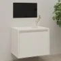 Hängeschrank aus massivem Kiefernholz weiß 45x30x35 cm von vidaXL, Regale und Regale - Ref: Foro24-813437, Preis: 39,48 €, Ra...