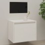 Solid white pine wood wall cabinet 45x30x35 cm by vidaXL, Shelves and shelves - Ref: Foro24-813437, Price: 40,03 €, Discount: %