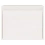Armario de pared madera maciza de pino blanco 45x30x35 cm de vidaXL, Estantes y estanterías - Ref: Foro24-813437, Precio: 39,...