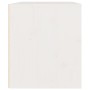 Solid white pine wood wall cabinet 45x30x35 cm by vidaXL, Shelves and shelves - Ref: Foro24-813437, Price: 40,03 €, Discount: %