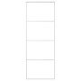Puerta corredera ESG vidrio y aluminio 76x205 cm blanco de vidaXL, Puertas para el hogar - Ref: Foro24-151656, Precio: 145,71...