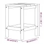 Adirondack garden chairs with footrest & anthracite HDPE table by vidaXL, Garden chairs - Ref: Foro24-3095713, Price: 452,77 ...