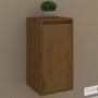 Wandschrank 2 Stück honigbraunes Kiefernholz 30x30x60 cm von vidaXL, Regale und Regale - Ref: Foro24-813492, Preis: 71,52 €, ...