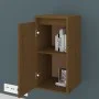 Wandschrank 2 Stück honigbraunes Kiefernholz 30x30x60 cm von vidaXL, Regale und Regale - Ref: Foro24-813492, Preis: 70,24 €, ...