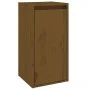 Wandschrank 2 Stück honigbraunes Kiefernholz 30x30x60 cm von vidaXL, Regale und Regale - Ref: Foro24-813492, Preis: 70,24 €, ...