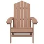 Adirondack-Gartenstühle mit braunem HDPE-Tisch von vidaXL, Gartenstühle - Ref: Foro24-3095706, Preis: 334,49 €, Rabatt: %