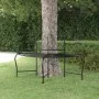 Banco de jardín de acero negro 150 cm de vidaXL, Bancos de jardín - Ref: Foro24-318823, Precio: 142,16 €, Descuento: %