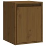 Hängeschrank 2 Stück honigbraunes Kiefernholz 30x30x40 cm von vidaXL, Regale und Regale - Ref: Foro24-813482, Preis: 49,02 €,...