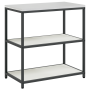 Juego de Almacenamiento de Cocina 2 pcs Blanco 150 x 50 x 92 cm