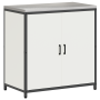Juego de Almacenamiento de Cocina 2 pcs Blanco 150 x 50 x 92 cm