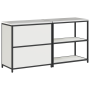 Juego de Almacenamiento de Cocina 2 pcs Blanco 150 x 50 x 92 cm