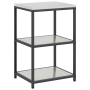 Juego de Almacenamiento de Cocina 3 pcs Plata 180 x 50 x 92 cm