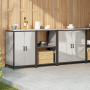 Conjunto de Almacenamiento para Cocina 3 pcs Plateado