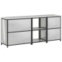 Conjunto de Almacenamiento para Cocina 3 pcs Plateado