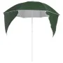 Beach umbrella with green side walls 215 cm by vidaXL, Umbrellas - Ref: Foro24-318838, Price: 34,75 €, Discount: %