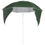 Sonnenschirm mit grünen Seitenwänden 215 cm von vidaXL, Sonnenschirme - Ref: Foro24-318838, Preis: 35,48 €, Rabatt: %