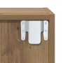 Conjunto de mueble de TV 4 pcs Roble artisan 37 x 37 x 142.5 cm
