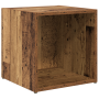 Juego de muebles de TV 6 pcs Madera Vieja Madera contrachapada