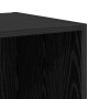 Juego de muebles de TV 2 pcs Roble negro 37 x 37 x 142.5 cm