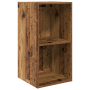 Conjunto de mueble de TV 4 pcs Madera antigua